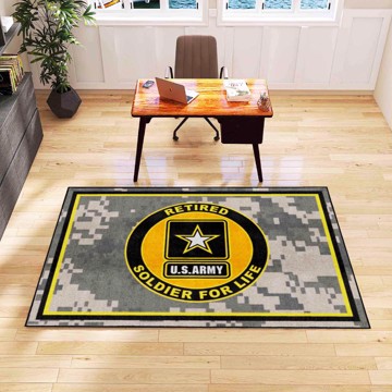 Picture of U.S. Army 5ft. x 8 ft. Plush Area Rug