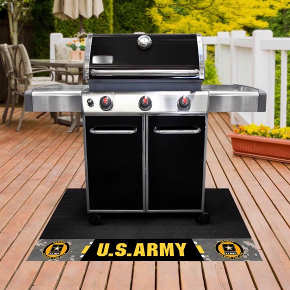 Picture of U.S. Army Vinyl Grill Mat - 26in. x 42in.