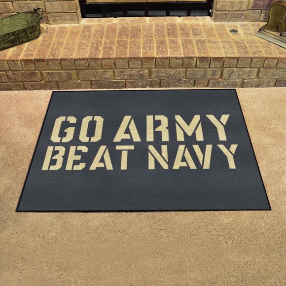 Picture of House Divided - Army West Point / Naval Academy House Divided Rug - 34 in. x 42.5 in.