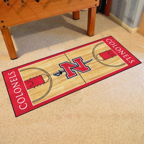 Picture of Nicholls State Colonels Court Runner Rug - 30in. x 72in.