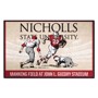 Picture of Nicholls State Colonels Starter Mat Accent Rug - 19in. x 30in.
