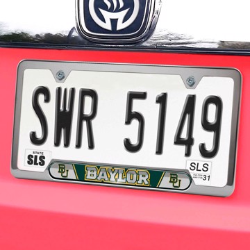 Picture of Baylor Bears Embossed License Plate Frame, 6.25in x 12.25in