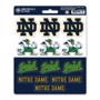 Picture of Notre Dame Fighting Irish 12 Count Mini Decal Sticker Pack