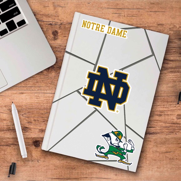 Picture of Notre Dame Fighting Irish 3 Piece Decal Sticker Set