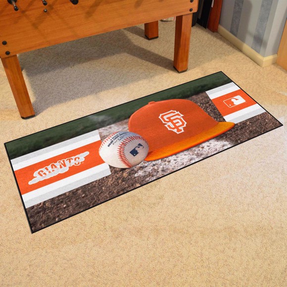 Picture of San Francisco Giants Baseball Runner Rug - 30in. x 72in.