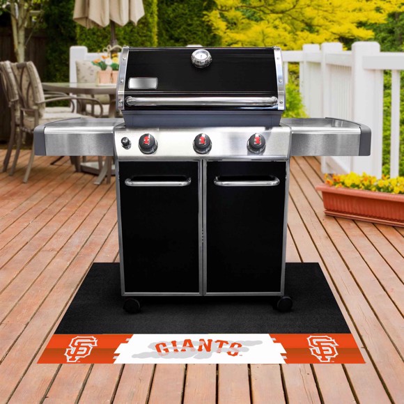 Picture of San Francisco Giants Vinyl Grill Mat - 26in. x 42in.