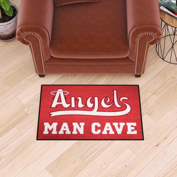 Picture of Los Angeles Angels Man Cave Starter Mat Accent Rug - 19in. x 30in.