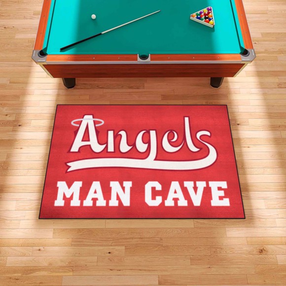 Picture of Los Angeles Angels Man Cave Ulti-Mat Rug - 5ft. x 8ft.