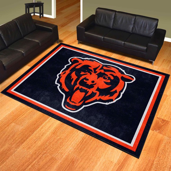 Picture of Chicago Bears 8ft. x 10 ft. Plush Area Rug