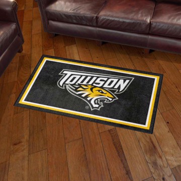 Picture of Towson Tigers 3ft. x 5ft. Plush Area Rug