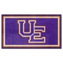 Picture of Evansville Purple Aces 3ft. x 5ft. Plush Area Rug
