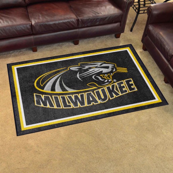 Picture of Wisconsin-Milwaukee Panthers 4ft. x 6ft. Plush Area Rug