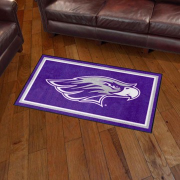 Picture of Wisconsin-Whitewater Pointers 3ft. x 5ft. Plush Area Rug