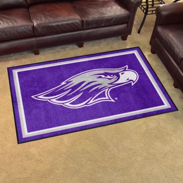 Picture of Wisconsin-Whitewater Pointers 4ft. x 6ft. Plush Area Rug
