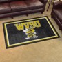 Picture of West Virginia State Yellow Jackets 4ft. x 6ft. Plush Area Rug