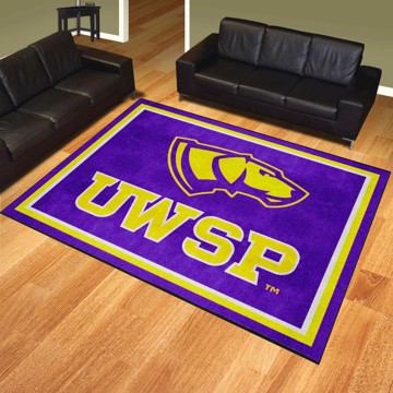 Picture of Wisconsin-Stevens Point Pointers 8ft. x 10 ft. Plush Area Rug