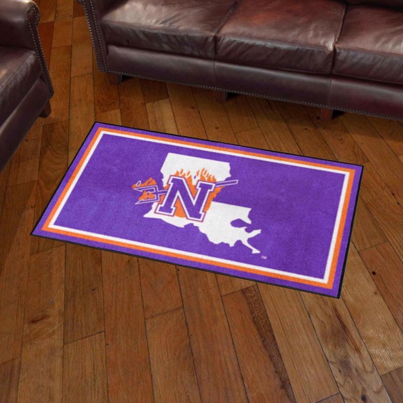 Picture of Northwestern State Demons 3ft. x 5ft. Plush Area Rug