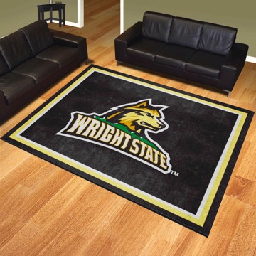 Picture of Wright State Raiders 8ft. x 10 ft. Plush Area Rug