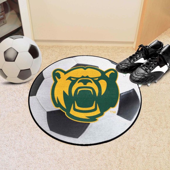 Picture of Baylor Bears Soccer Ball Rug - 27in. Diameter