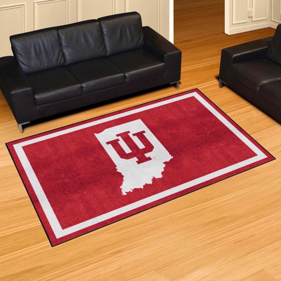 Picture of Indiana Hooisers 5ft. x 8 ft. Plush Area Rug