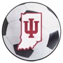 Picture of Indiana Hooisers Soccer Ball Rug - 27in. Diameter