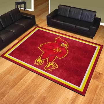 Picture of Iowa State Cyclones 8ft. x 10 ft. Plush Area Rug