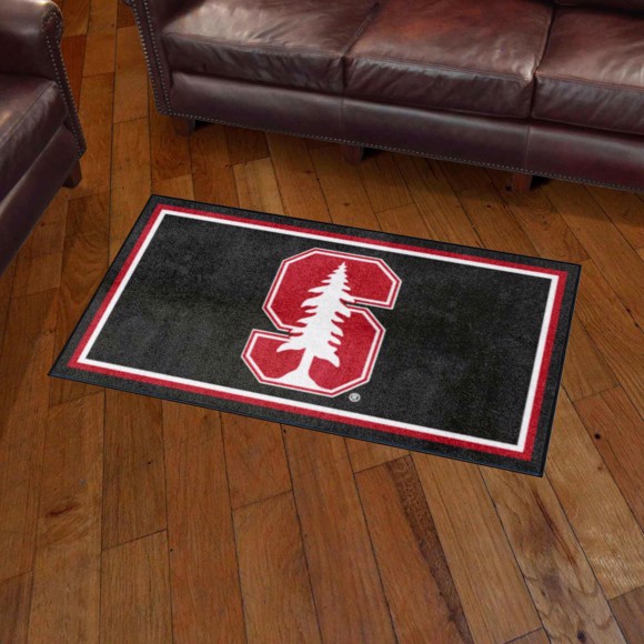 Picture of Stanford Cardinal 3ft. x 5ft. Plush Area Rug