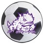 Picture of TCU Horned Frogs Soccer Ball Rug - 27in. Diameter