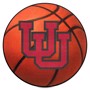 Picture of Utah Utes Basketball Rug - 27in. Diameter