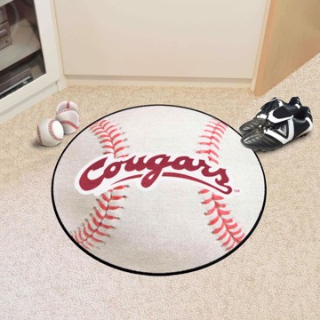 Picture of Washington State Cougars Baseball Rug - 27in. Diameter
