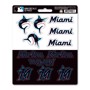 Picture of Miami Marlins 12 Count Mini Decal Sticker Pack
