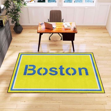 Picture of Boston Red Sox 5ft. x 8 ft. Plush Area Rug