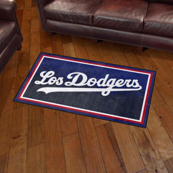 Picture of Los Angeles Dodgers 3ft. x 5ft. Plush Area Rug