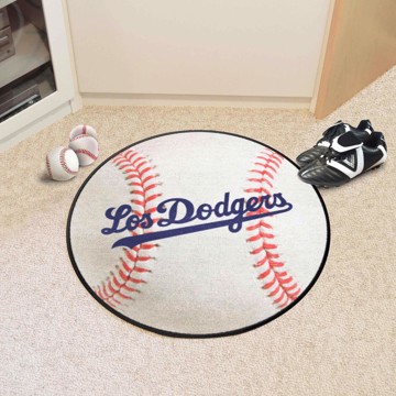 Picture of Los Angeles Dodgers Baseball Rug - 27in. Diameter