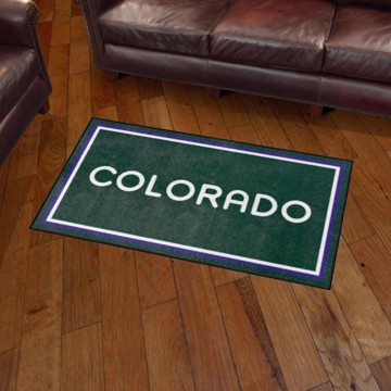 Picture of Colorado Rockies 3ft. x 5ft. Plush Area Rug