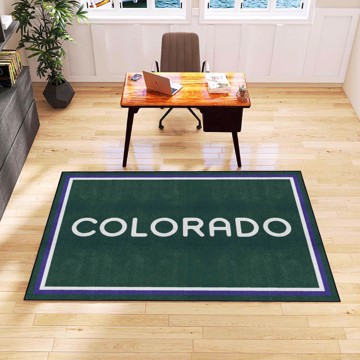 Picture of Colorado Rockies 5ft. x 8 ft. Plush Area Rug
