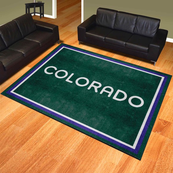 Picture of Colorado Rockies 8ft. x 10 ft. Plush Area Rug