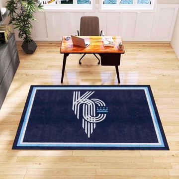 Picture of Kansas City Royals 5ft. x 8 ft. Plush Area Rug