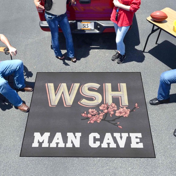 Picture of Washington Nationals Man Cave Tailgater Rug - 5ft. x 6ft.