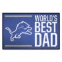 Picture of Detroit Lions World's Best Dad Starter Mat