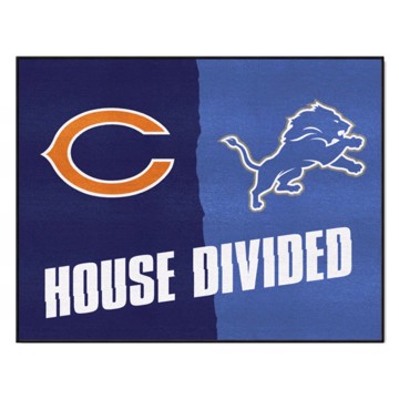 Picture of NFL House Divided - Bears / Lions House Divided Mat