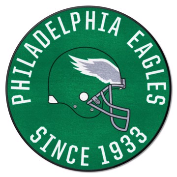Picture of Philadelphia Eagles Roundel Rug - 27in. Diameter - Retro Collection