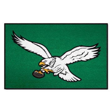 Picture of Philadelphia Eagles Starter Mat Accent Rug - 19in. x 30in. - Retro Collection