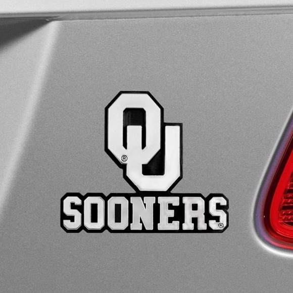 Picture of Oklahoma Sooners Molded Chrome Emblem