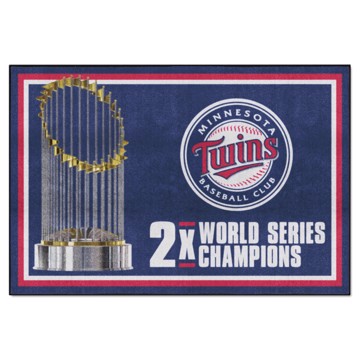 Picture of Minnesota Twins Dynasty 5x8 Rug