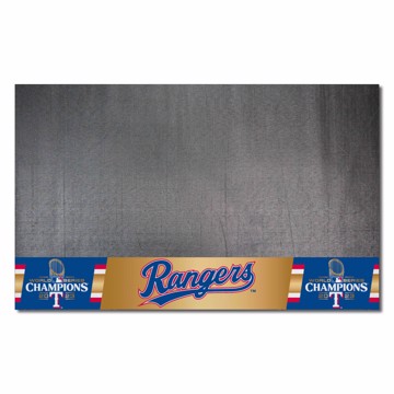 Picture of MLB – Texas Rangers - 2023 World Series Champions Vinyl Grill Mat - 26in. x 42in.