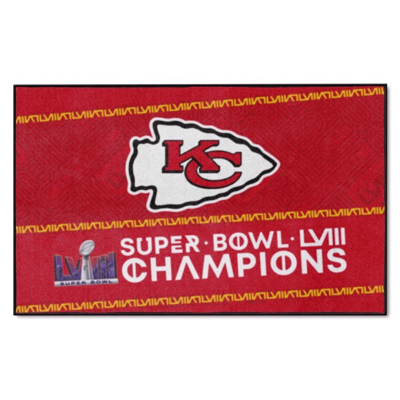 Picture of NFL - Kansas City Chiefs Super Bowl LVIII 4x6 Rug