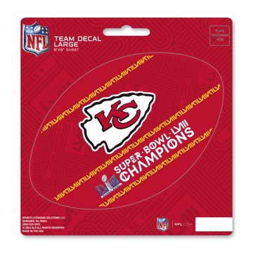 Picture of NFL - Kansas City Chiefs Super Bowl LVIII Large Decal