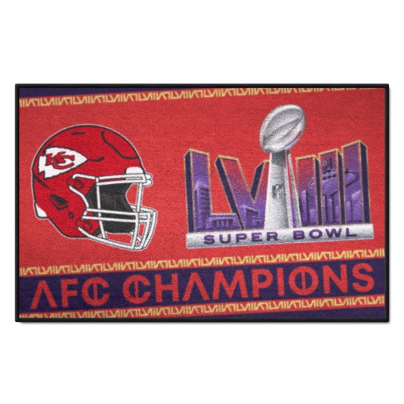 Picture of NFL - Kansas City Chiefs Super Bowl LVIII AFC Championship Starter Mat