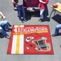 Picture of Kansas City Chiefs Dynasty Tailgater Rug - 5ft. x 6ft.